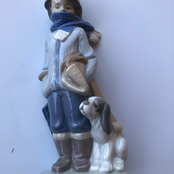 Vintage Lladro #5220 WINTER - Picture 6 of 6